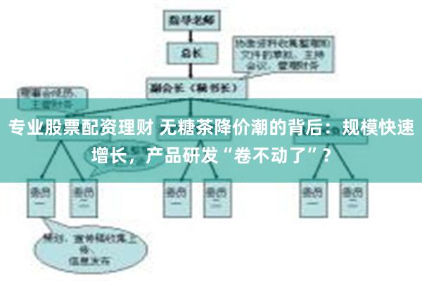 专业股票配资理财 无糖茶降价潮的背后：规模快速增长，产品研发“卷不动了”？